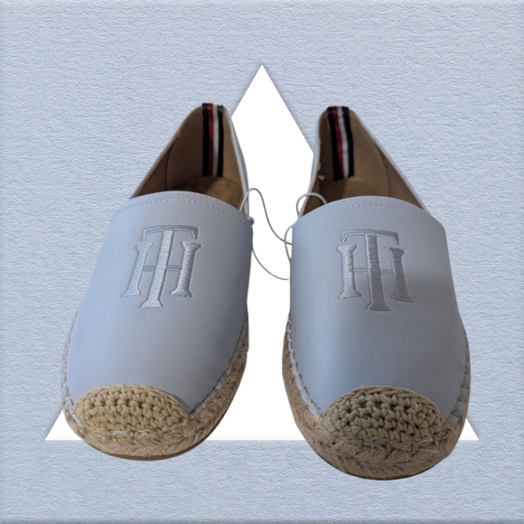 Tommy Hilfiger Light Blue Women's Flat Espadrilles Size Assorted - Picture 1 of 11